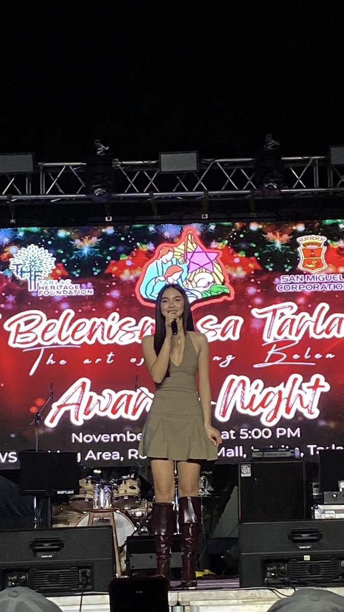 Ang Ganda mo! 
Thank you last night! 🥰