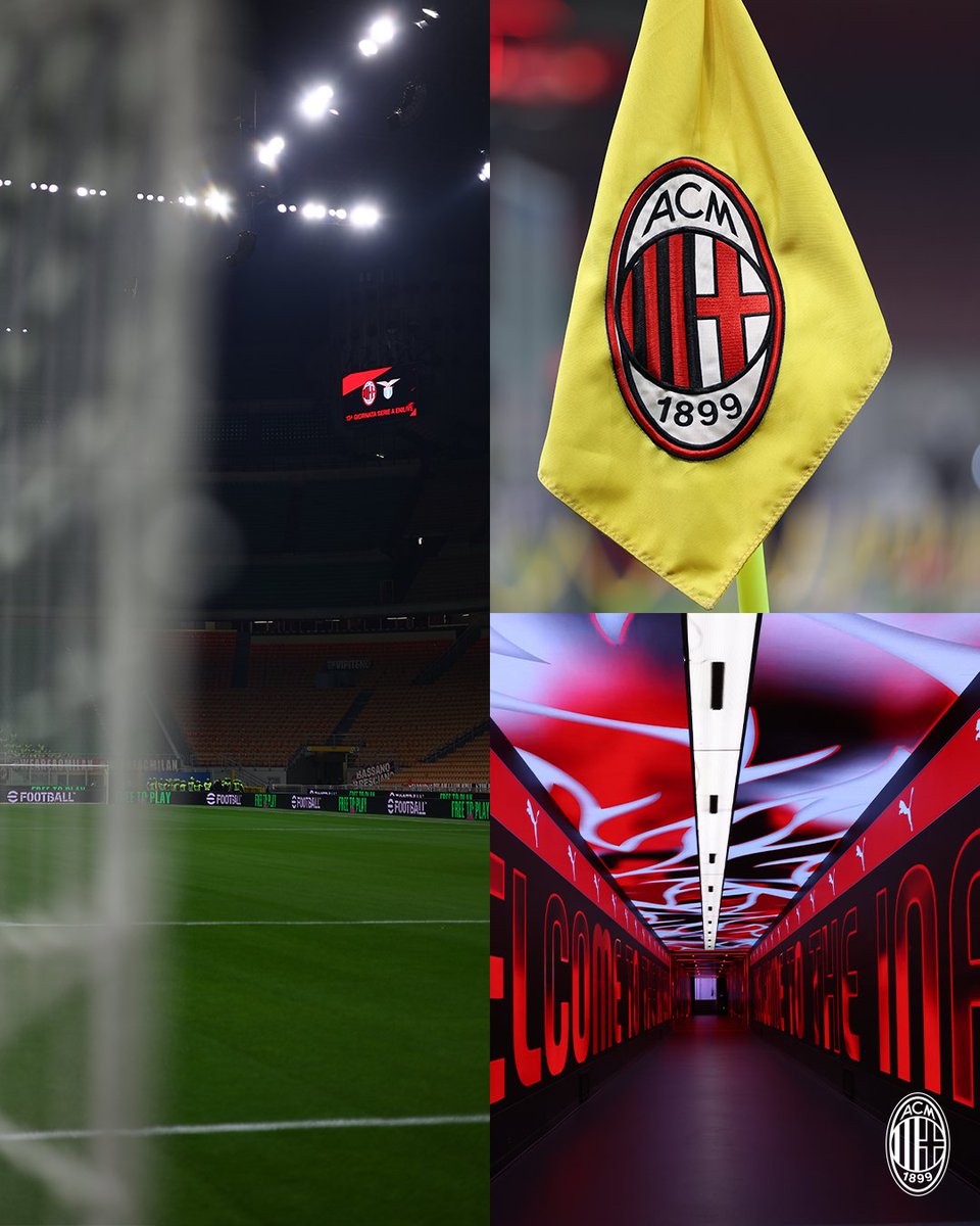 acmilan's tweet image. The stage is set 🏟️