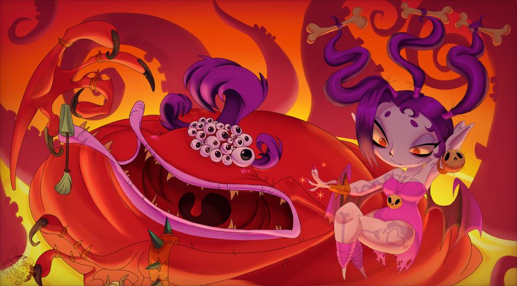 Voodoo mama 

#raymanlegends 
#Rayman
#raymanfanarts
#raymanorigins
#Raymantwt
