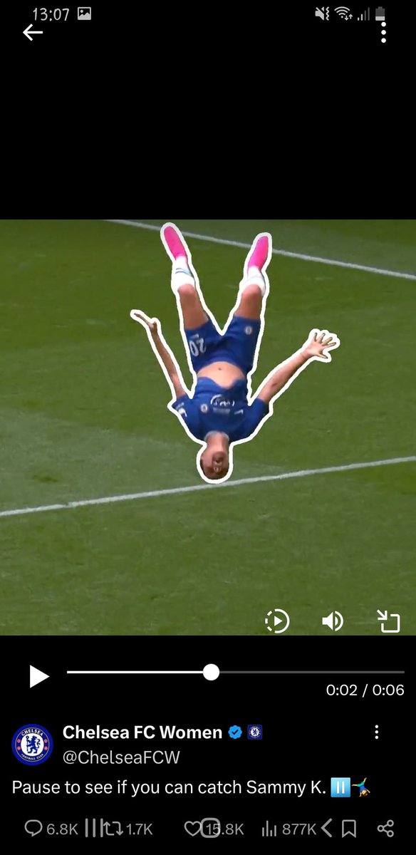 GT_JAYMES's tweet photo. @ChelseaFCW I did catch sammy https://t.co/e6TmhMcRCi