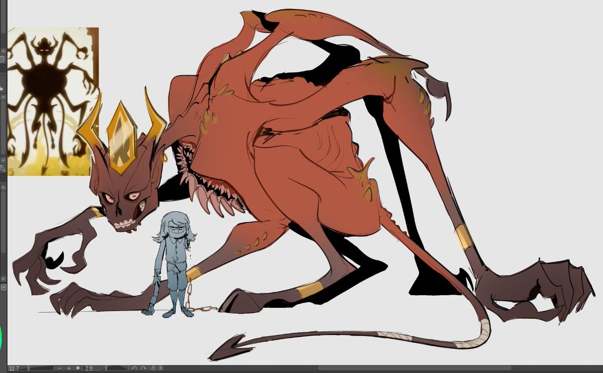 coffeecopp's tweet image. High Prince of the Black Realm (baby) #hauntedhotelfanart #hauntedhotelabaddon #abaddon