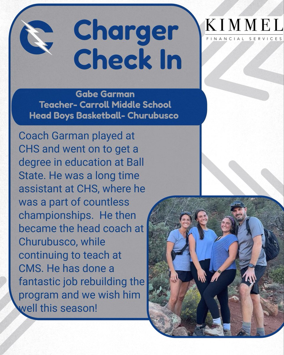 Charger Check-In: Gabe Garman ‘96