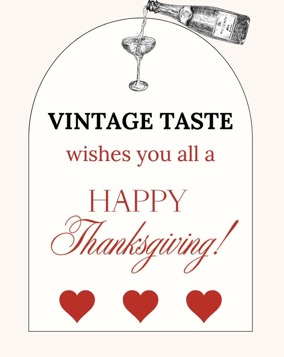 vintagetastebos's tweet image. Happy Thanksgiving to all our lovely customers! We are so thankful for all of you❤️ 

Just a reminder, Vintage Taste will be closed on Thanksgiving. We will re-open on Friday, November 28th.

#womensconsignment #mensconsignment #highendfashion #highendconsignment #designer