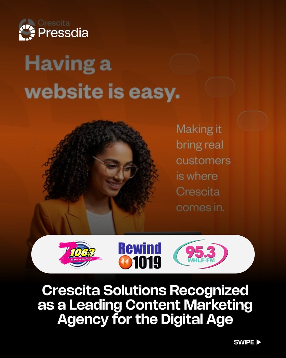thepressdia's tweet image. #FeaturedByPressdia

Transforming digital presence into tangible growth,a visionary agency is redefining content marketing by driving authentic engagement and measurable results.