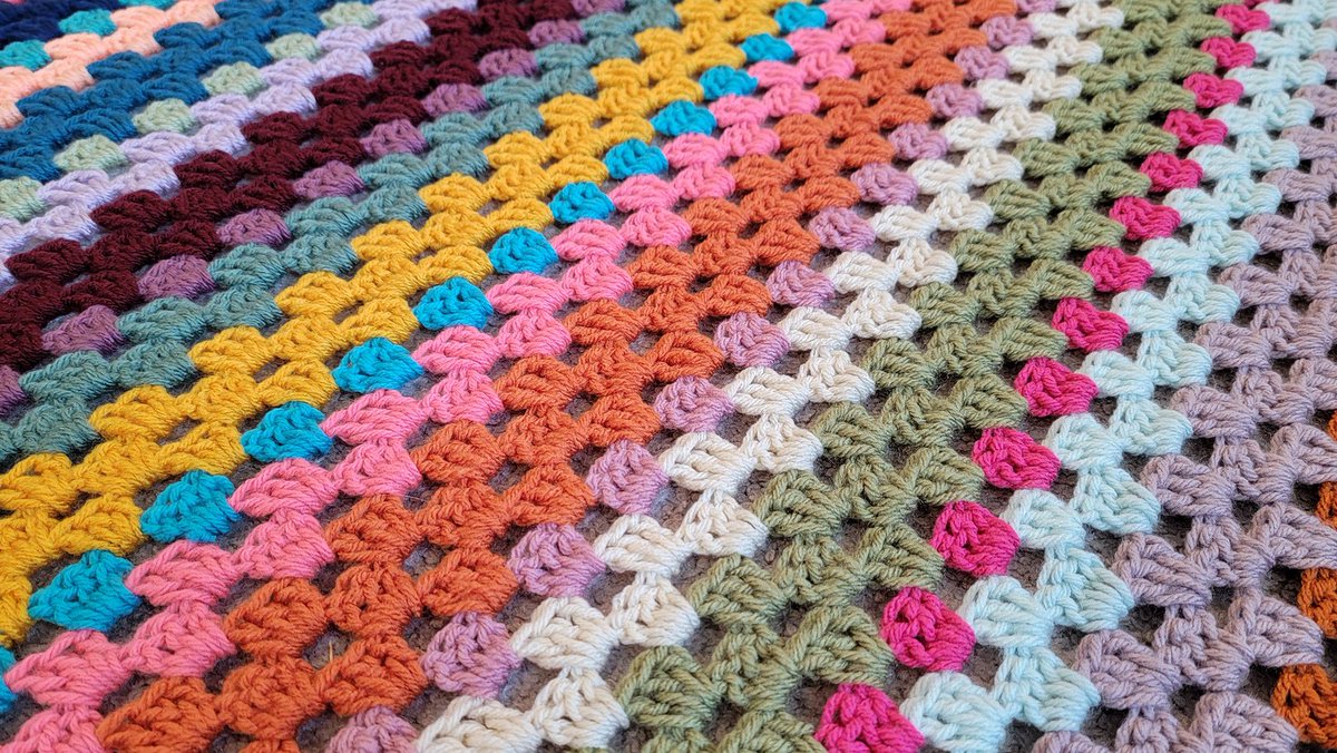 Crochetmelovely's tweet image. Free pattern from me: Granny Stripe Blanket! Video tutorial on my YT channel. Full pattern and step by step photo tutorial on my blog! Pick your fav way to learn! 🫶💗💚
.
.
.
#yarn #crochet #freepattern #crochetpattern #youtube