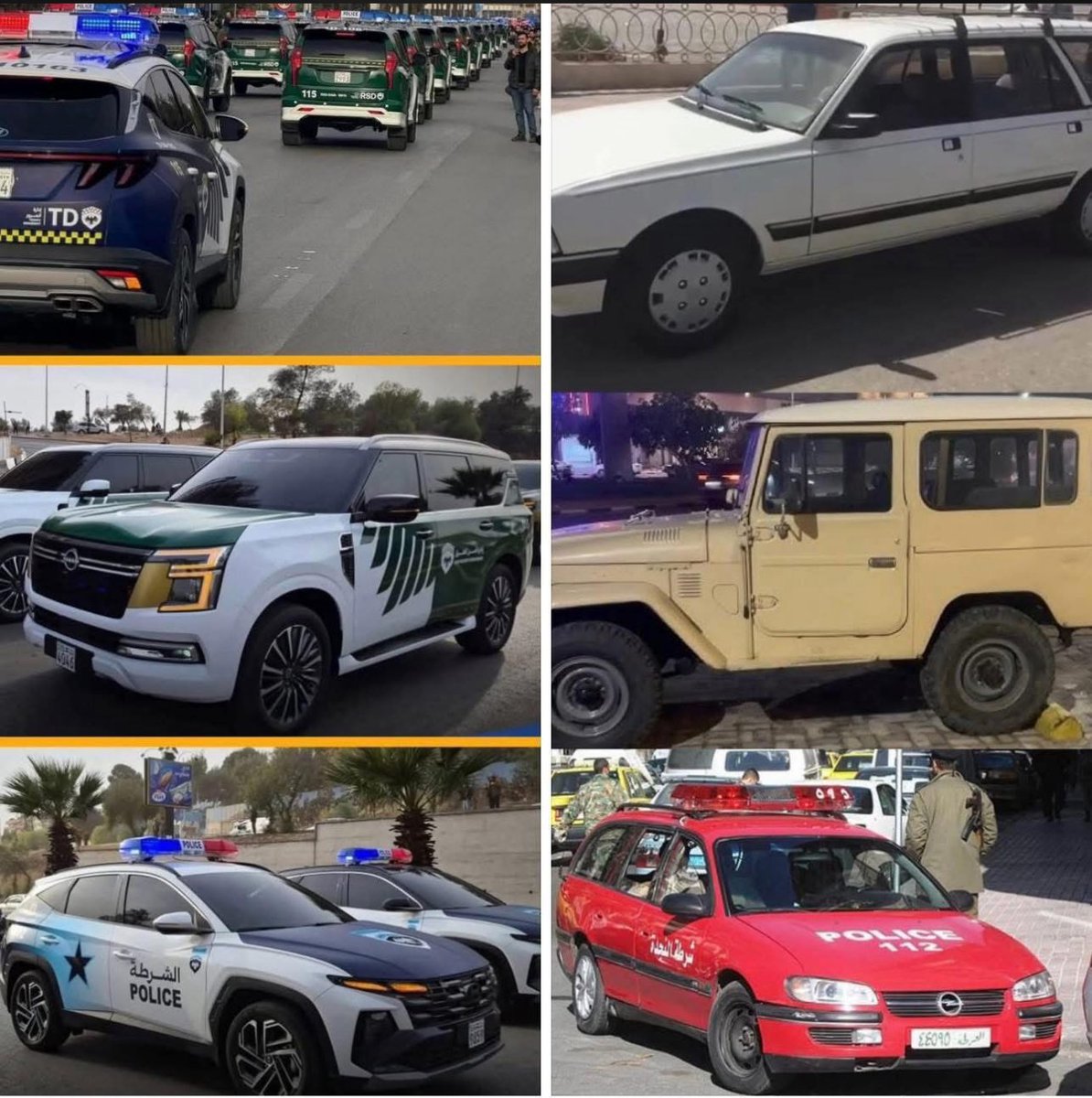 بقلك:
ما تغير شي 😩
الي شاف اليوم استعراض وزارة الداخلية لآلاف السيارات الحديثة بيعرف إنو في شي كبير تغيّر وعميتغير ورح يتغير..
مو بس شكل السيارات بل شكل الدولة وهيبتها وقدرتها على التنظيم..
 كنا نشوف سيارات متهالكة ورمز لفوضى النظام الهارب
اليوم عم نشوف مؤسسات عم تتجدد وتجهيزات