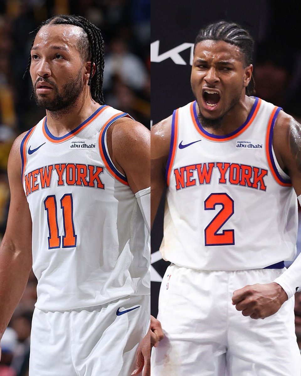 Jalen Brunson + Miles McBride lineups by year:

23-24: +9.94 NET, 714 MIN
24-25: +7.61 NET, 877 MIN
25-26: +9.54 NET, 191 MIN

Elite starting backcourt 🔥