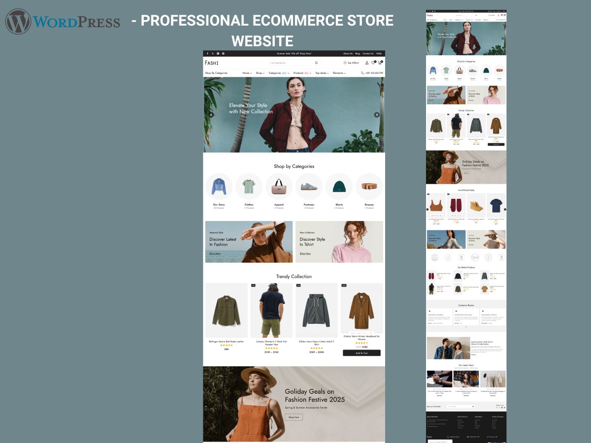 WordPress e-commerce store projects!
Focused on clean design, fast loading, smooth checkout, and a great user experience.

⏩Contact Me:
WhatsApp: tiny.cc/utpolkumardev
Telegram: tiny.cc/utpolkumardeve

#WordPress #Ecommerce #WebDesign #WooCommerce #WebDeveloper #Freelancer