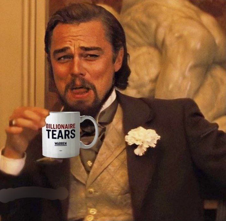 SolLunix's tweet image. When the rich start crying because they were wrong about bitcoin