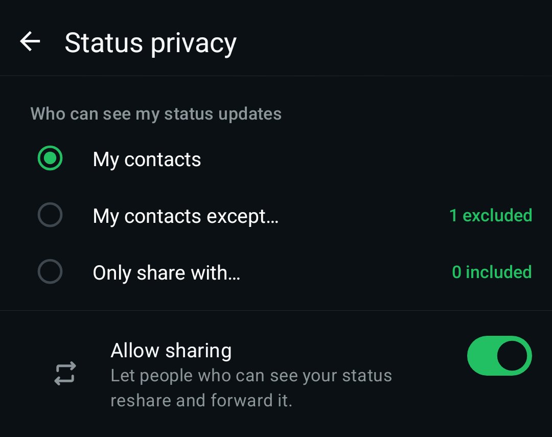 SaadhJawwadh's tweet image. Tip to make WhatsApp statues re-sharable if it&apos;s critical information related to the current condition in #SriLankafloods.

Don&apos;t worry, nobody else can see the original poster or your number.