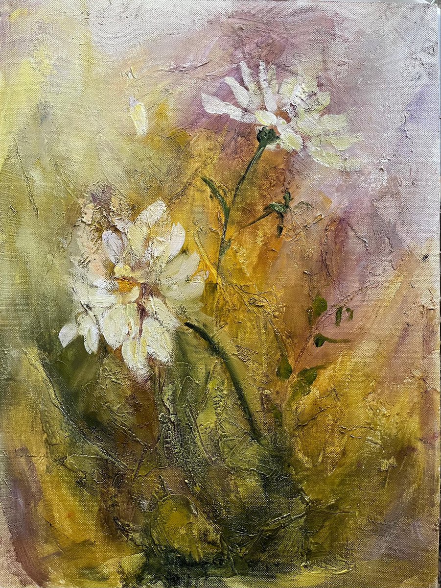 cedenno's tweet image. Esta bella obra es de mi estimada amiga, la Maestra Raquel Bazán, en cuyas pinturas se aprecia una gran sensibilidad y un sólido dominio técnico. Acervo de la Colección #Oqli, a través del intercambio lentes/arte. #Gracias