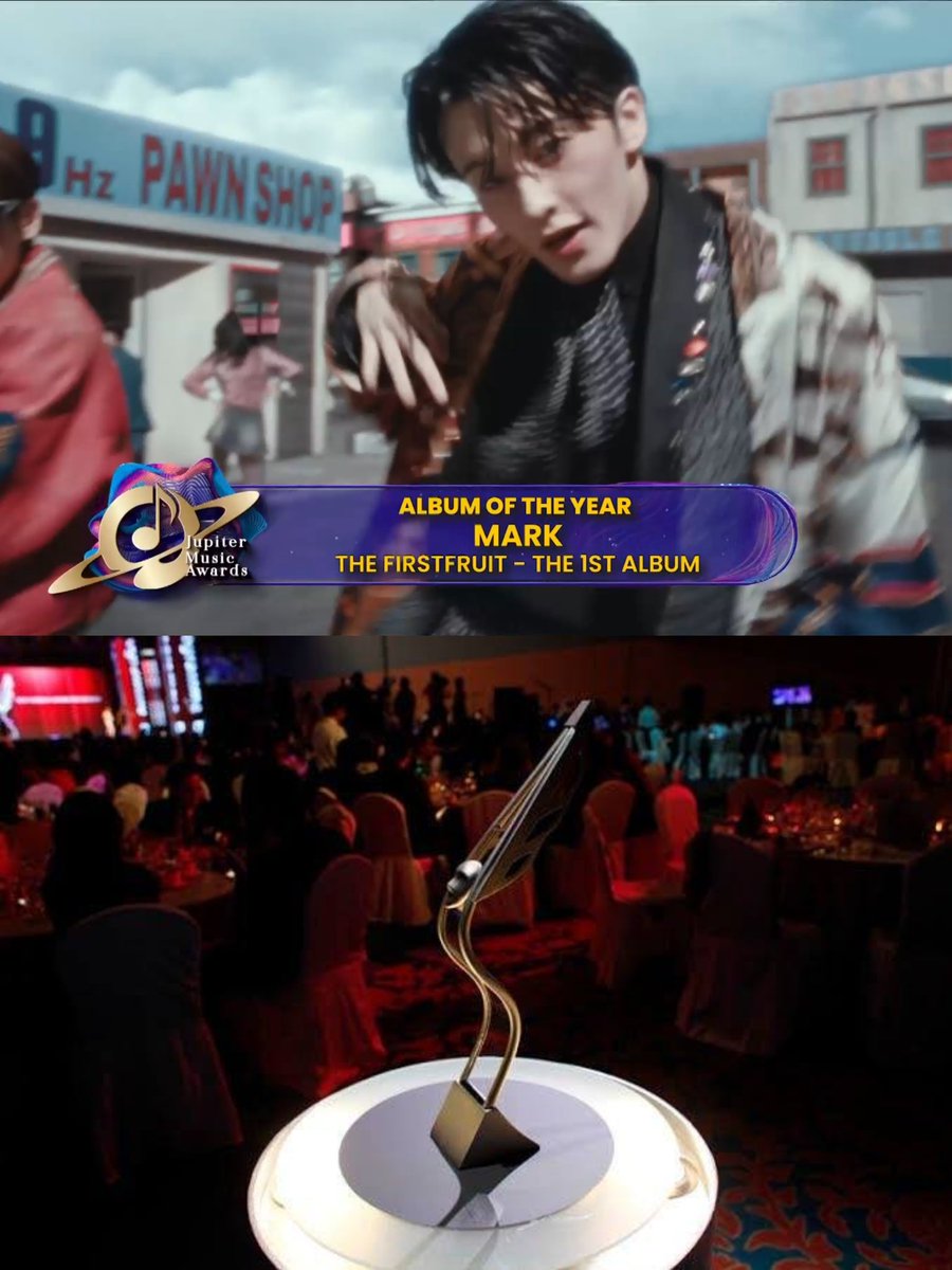 congratulations mark for winning album of the year at jma 2025 with the first fruit, truly a man of the year winning aoty so proud of you soloist mark lee 💗🥳