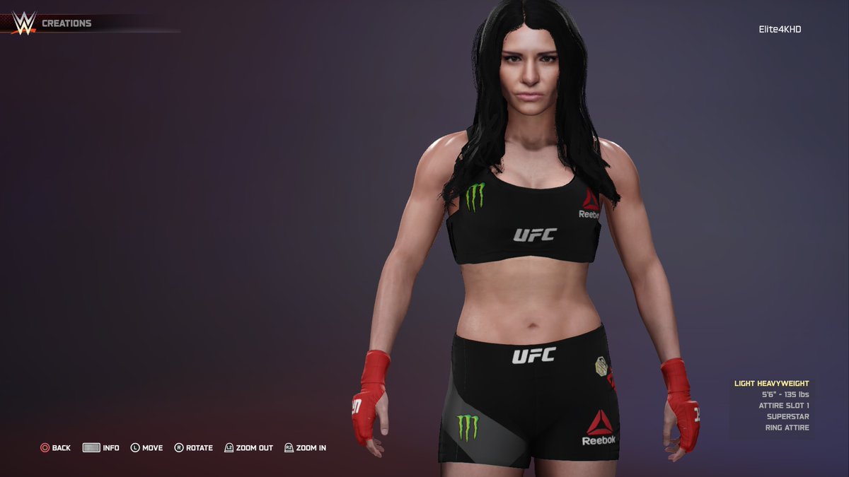 EmmanuelLeander's tweet photo. #MannysTweet88: For those who have #WWE2K25 for #PS4, let's welcome #UFC & #Bellator "Alpha" #CatZingano (@CatZingano) to the #WWE! https://t.co/Db7bjlJ9kO