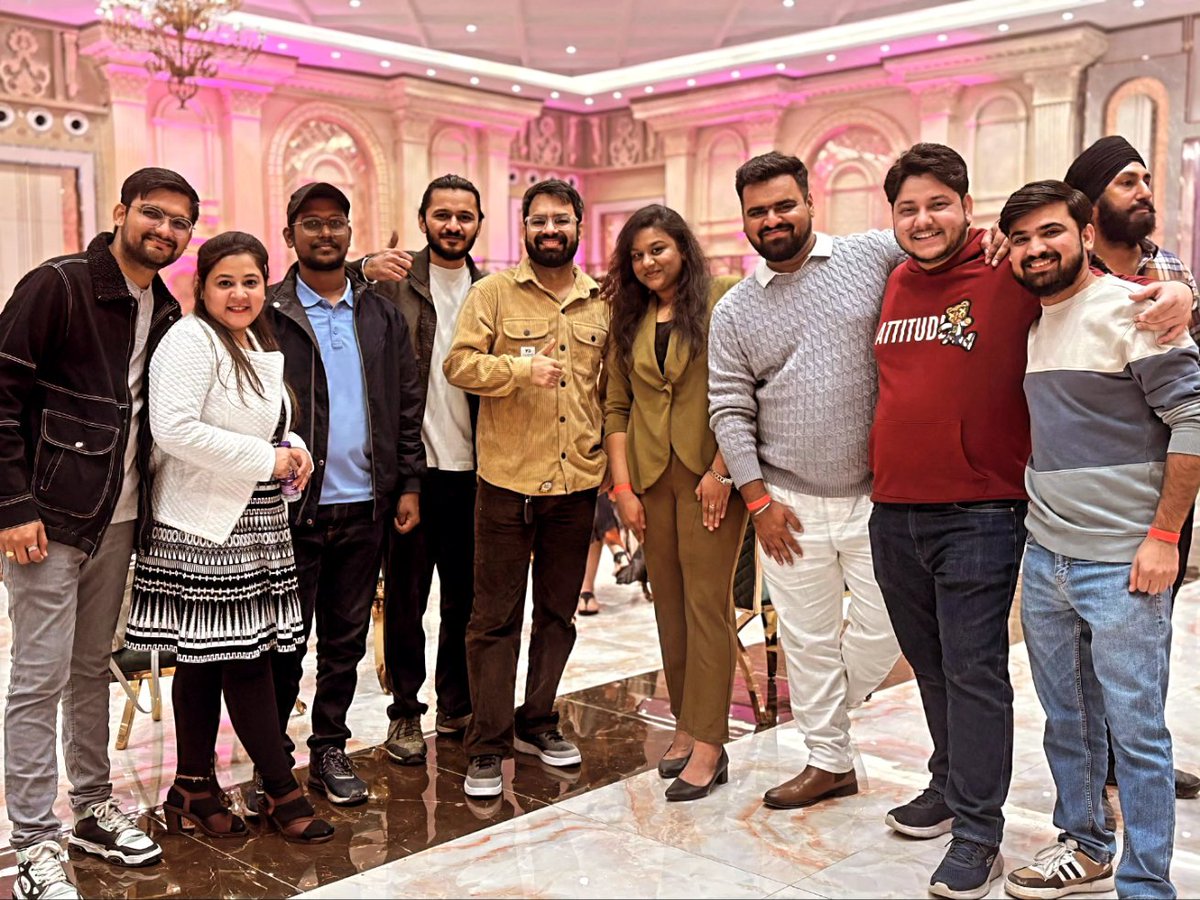 iamVishalRKumar's tweet photo. Amazing IPO Celebration @physicswallah Great Team, Amazing People, Awesome Vibes. https://t.co/QNKo2KXSmI