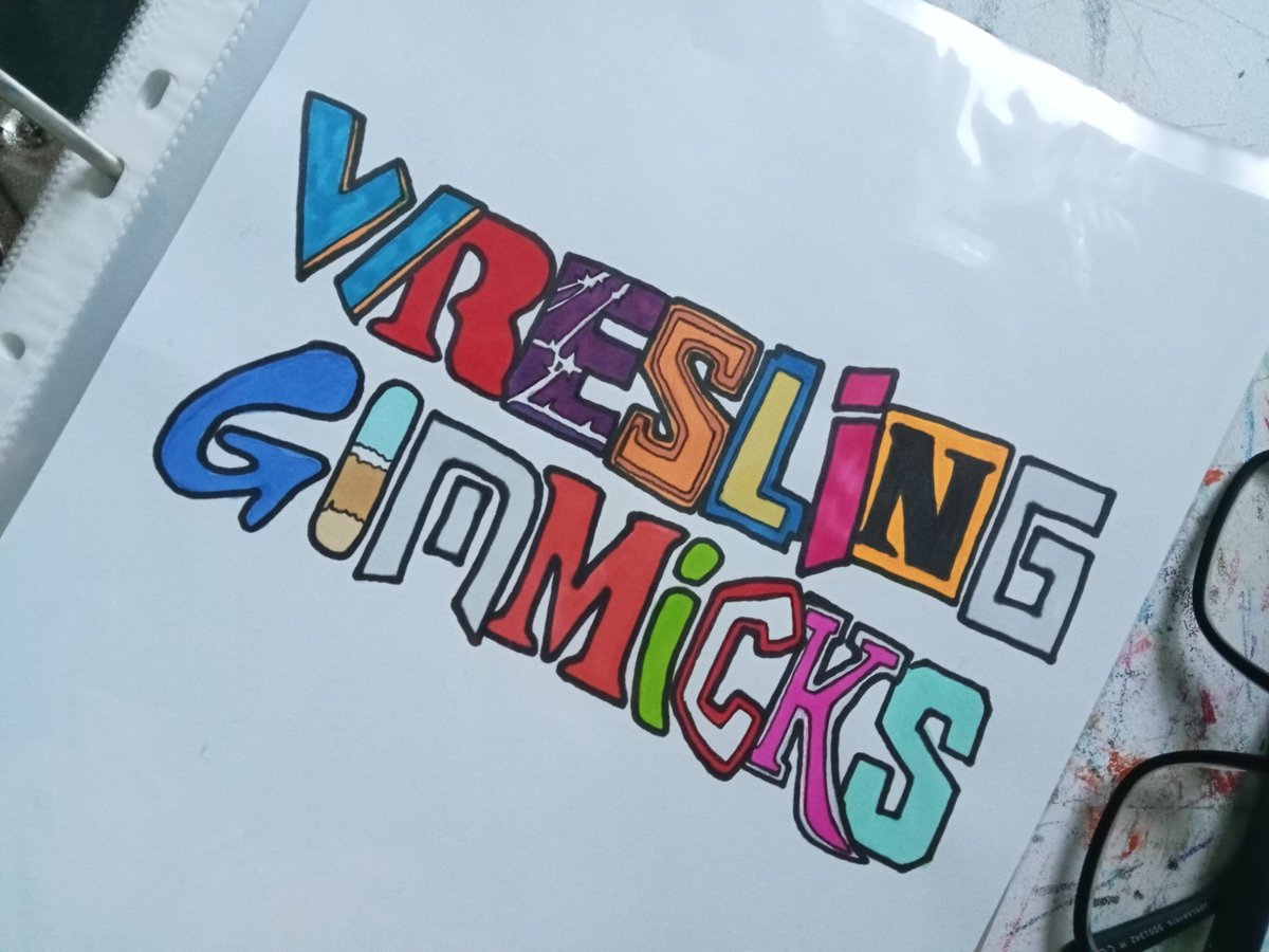 ManInPaintUK's tweet image. I STARTED my new #sideproject this morning. Here&apos;s the front page of my #prowrestling project. Just a little bit of fun being #creative with #wrestling 🤩🎨💪🏻📺💥 #FunTimes 

#artistsonx #maninpaint #80sbaby #geek #geekartist #geekart #proudgeek #retrogeek #geeklife #popculture