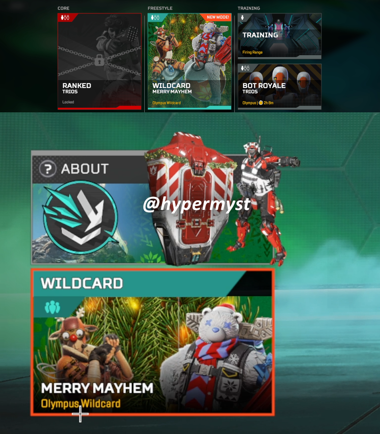 HYPERMYSTx's tweet photo. Merry Mayhem Wildcard is coming on Dec 16 ‼ https://t.co/1tLTZaHlGA