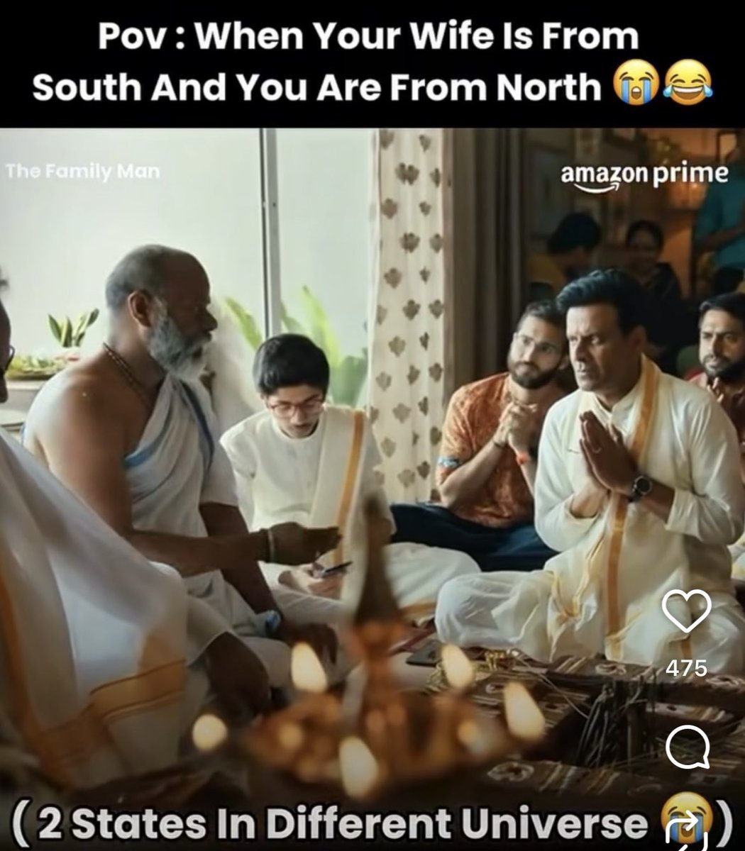 simi_pujari's tweet photo. Just realised the Vadiyaar (panditji) from our wedding and The Family Man S3 are the SAME!
@suDEPRESshan 

#TheFamilyMan3 https://t.co/DP6mMtaLq4