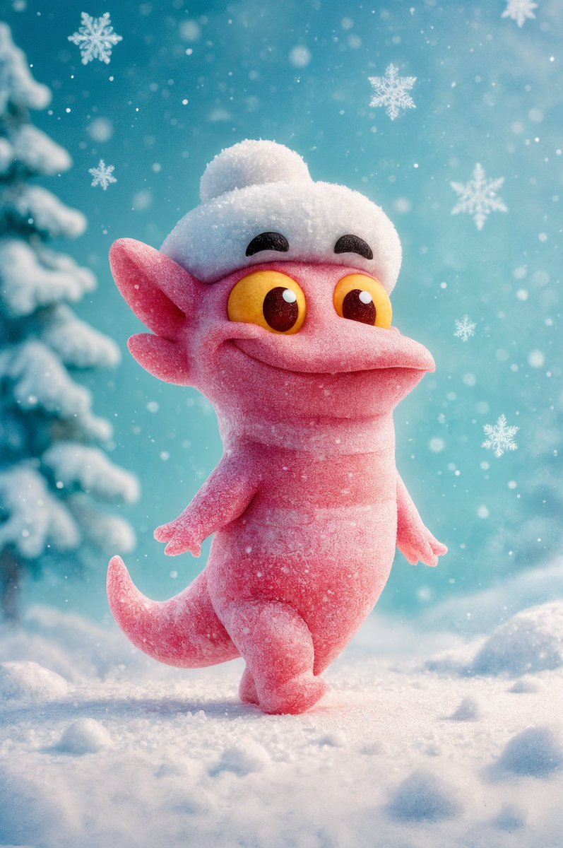 iamcyclo's tweet image. My Popkins is ready for winter to settle in now ❄️