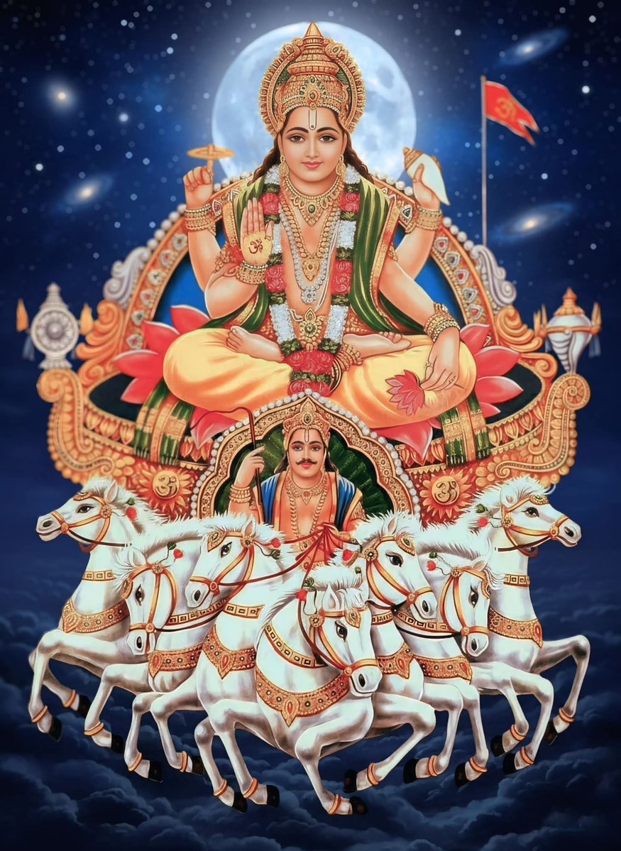 ASingh0404's tweet image. जपाकुसुम संकाशं काश्यपेयं महाद्युतिम् ।
तमोऽरिं सर्वपापघ्नं प्रणतोऽस्मि दिवाकरम्।।