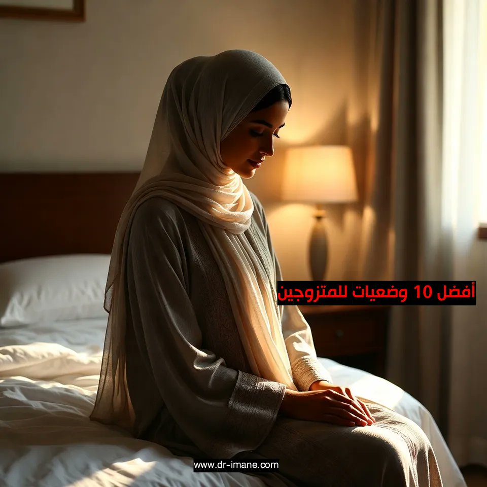 دكتورة إيمان تجيب: هل تسلل الروتين إلى حياتكم الحميمة؟ 

اكتشفوا الآن أفضل 10 وضعيات للمتزوجين التي تضمن المتعة القصوى، وتعزز الحميمية العميقة، وتكسر الرتابة.

دليل شامل للتجديد:[dr-imane.com]

#وضعيات_للمتزوجين 🔥 #العلاقة_الزوجية #تجديد_الشغف #الحياة_الزوجية_الناجحة