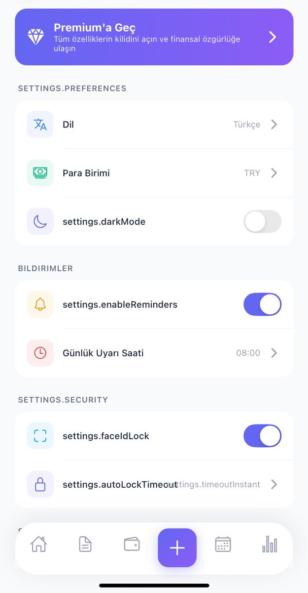 TheUfukk's tweet image. Merhabalar, Borç - Taksit Takip, Gelir gider takip uygulaması yapıyorum. Kod bilgisi bilmeden. 
Şuan uygulama içi görseller bu şekilde, Çeviri hatalarının farkındayım. Merak ettiğiniz bir şey varsa cevaplamak isterim 

Antigravity ve Claude kullanarak yapıyorum. 
#vibecoding