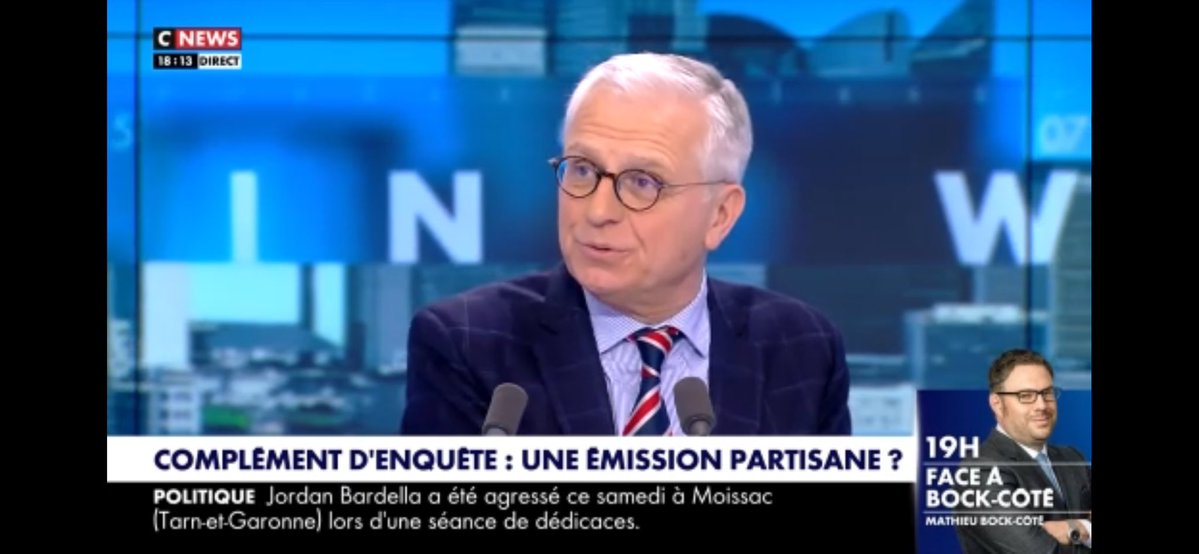 tristanwaleckx's tweet image. Bientôt 48h que les soldats de CNews sont en breaking news, traquant, en vain, la moindre virgule inexacte de #ComplémentDenquete 

Mais toujours pas un mot sur le témoignage d’Axel, qui a fait condamner Jean-Marc Morandini à de la prison avec sursis pour corruption de mineurs