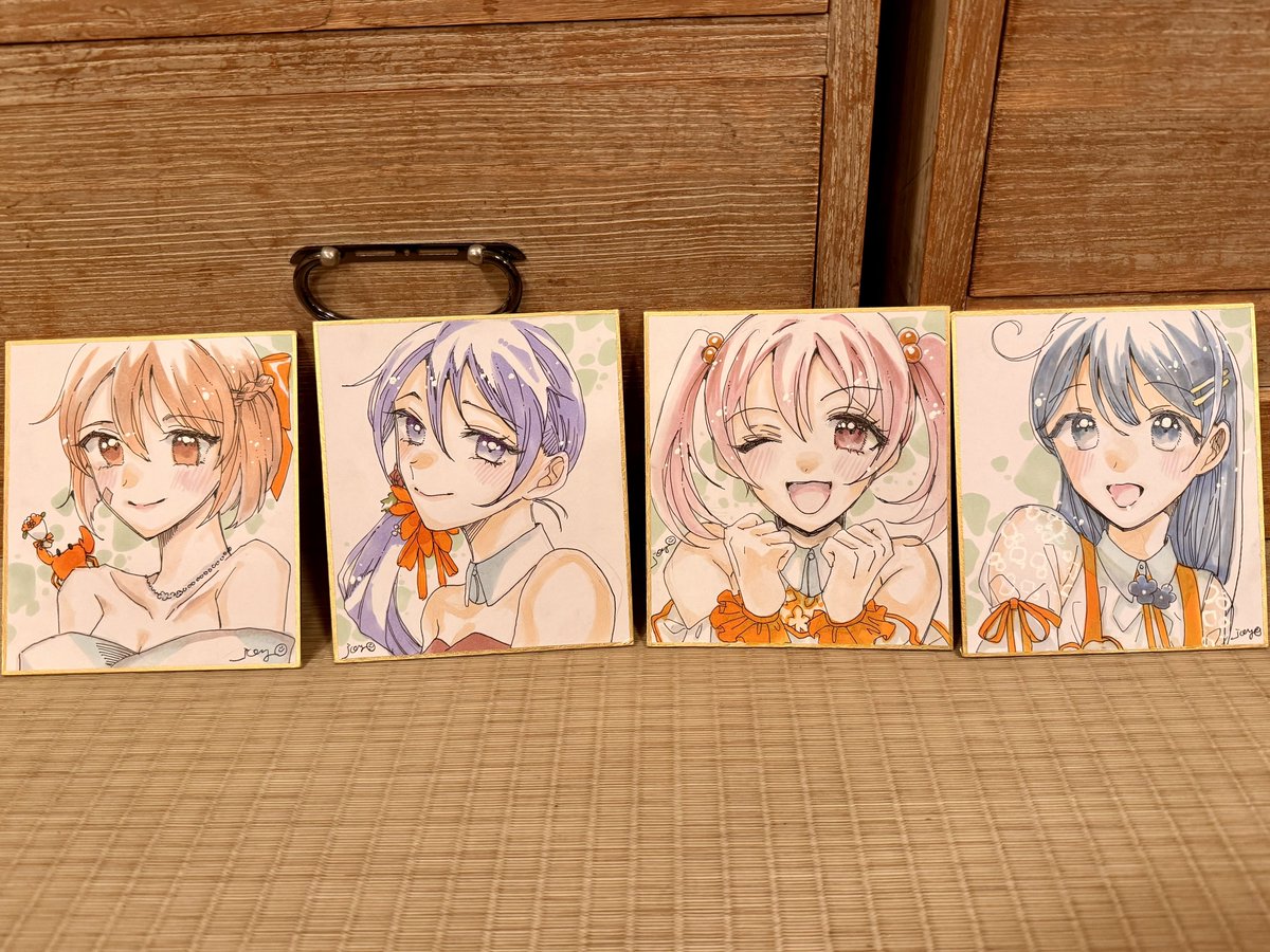 色紙イラスト Post by JOY🍉1日目東7/R13b on X: 七駆色紙🎶