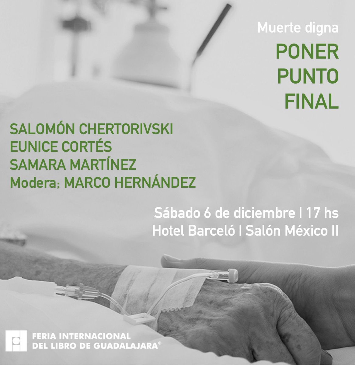 #leytrasciende llega a uno de los espacios más importantes de México en la #FIL de #GDL , hablaremos de #MuerteDignaYa , <a href="/Chertorivski/">Salomón Chertorivski</a> ¿estás listo? ¡Los esperamos!