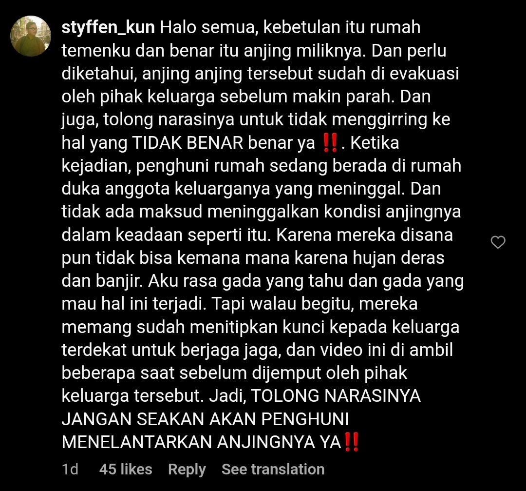 wwiibu's tweet photo. @ntijamet lu itu ga ada empatinya bangsat, itu dia udah klarif ga ada niatan ninggalin anjingnya, emang karena lagi ada acara duka
@ntijamet https://t.co/iCIE3LE135