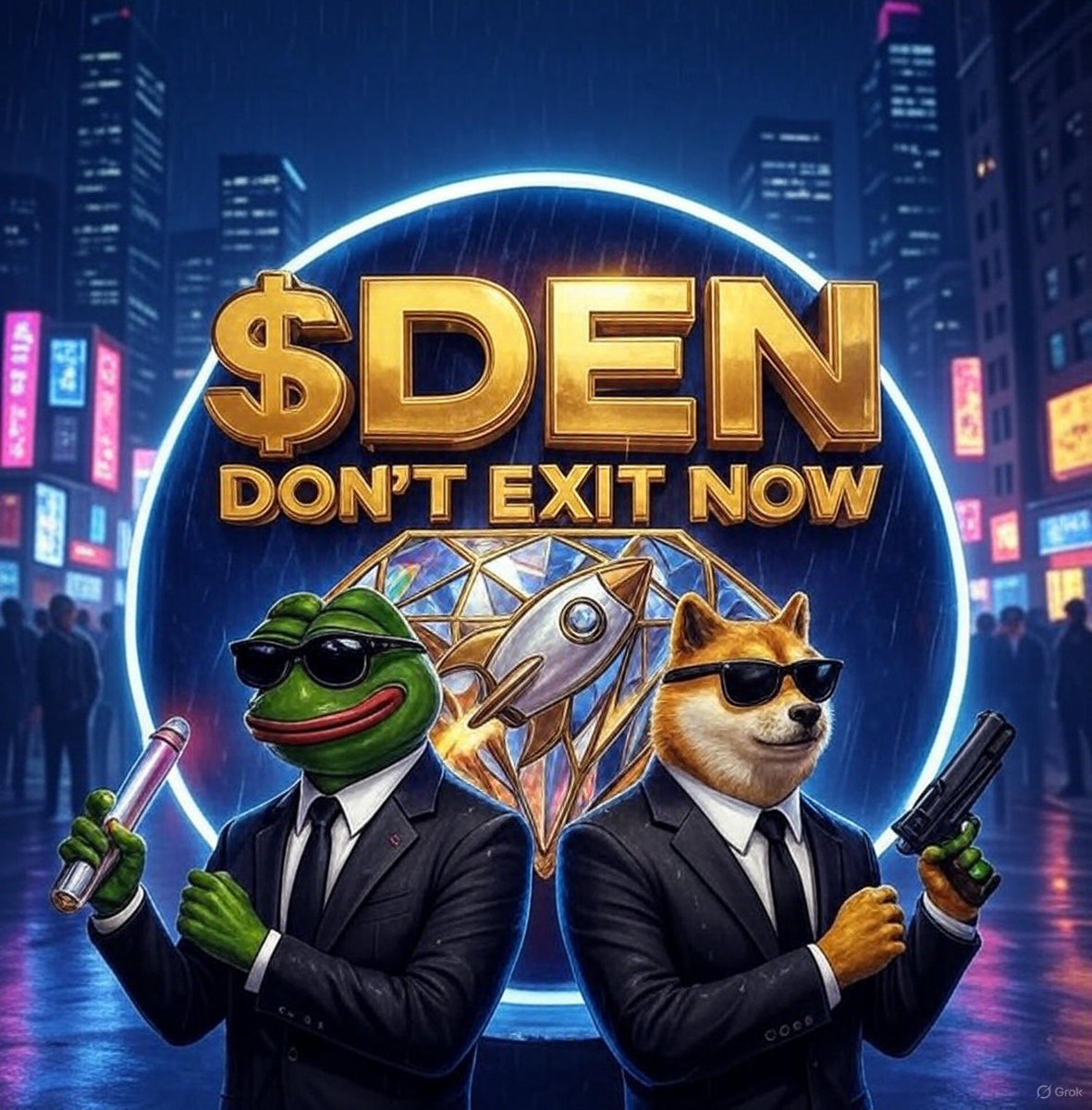 $DEN isn’t just another meme token. It’s a culture play, a warning signal, and a rallying cry:
Don’t Exit Now.

Early holders = early soldiers.
The mission has begun. ⚔️🌐

Ca : RyzhYsie5j7mVzaKTA9M41ZqimhSycVGqgemDuEMDEn
 
TG : t.me/DEN_DontExitNow
