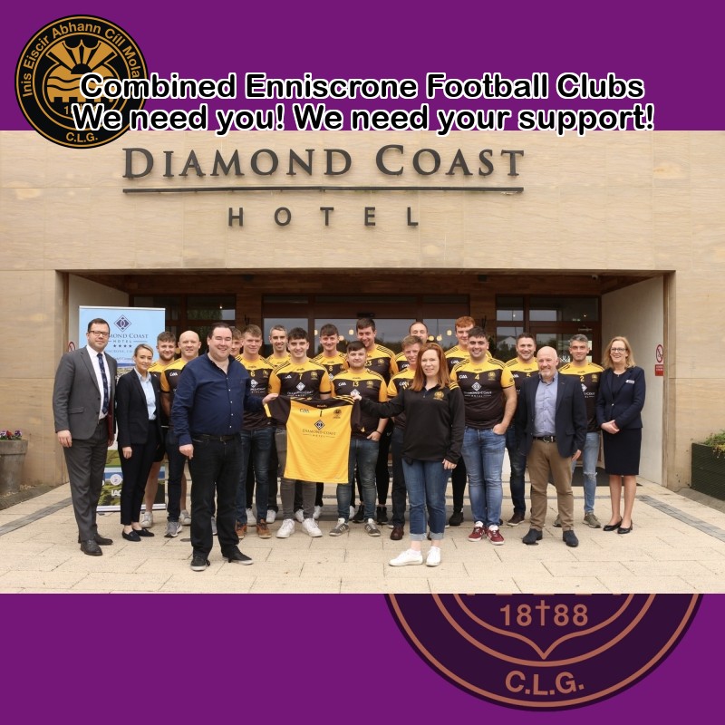 enniskilgaa's tweet image. Play Online: lottoraiser.ie/EnniscroneCFC/
Sunday, 30th November the Jackpot will be: € 9,400