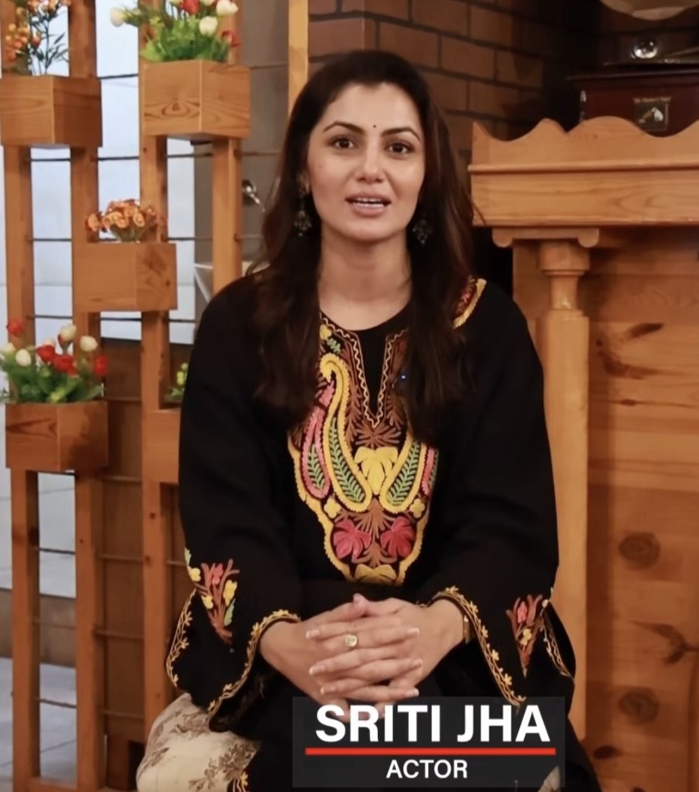Ms. Talented Jha! 🤌🫠❤😍🧿
Goregeousssss #SritiJha 🫶😍
#Spokenfest  #Amruta 
#KaiseMujheTumMilGaye #beauty
