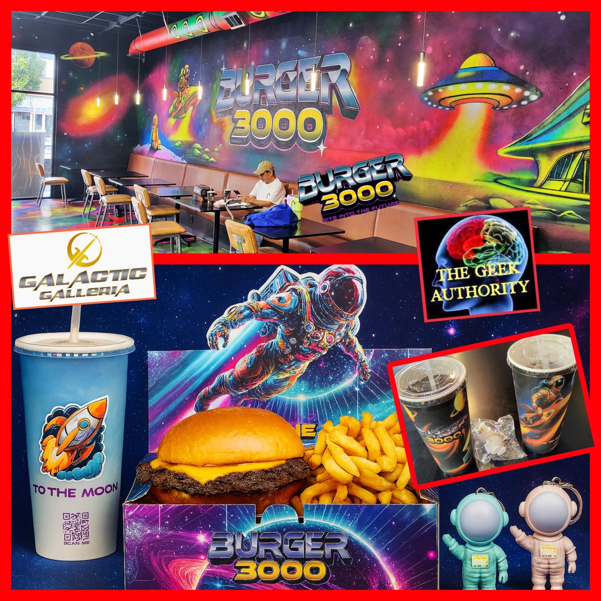 #RestarauntReview #Burger3000
🍿🍿🍿🍿 (Out of 5)
Great Taste, Great Fries - Not A Large Menu But A Fun Galactic Atmosphere
We had the Australian Wagyu Burger Smash Burger with Australian Halal Wagyu Meat (which is 100% Australian Halal...
Review:
instagram.com/p/DRppPIxkk08/…