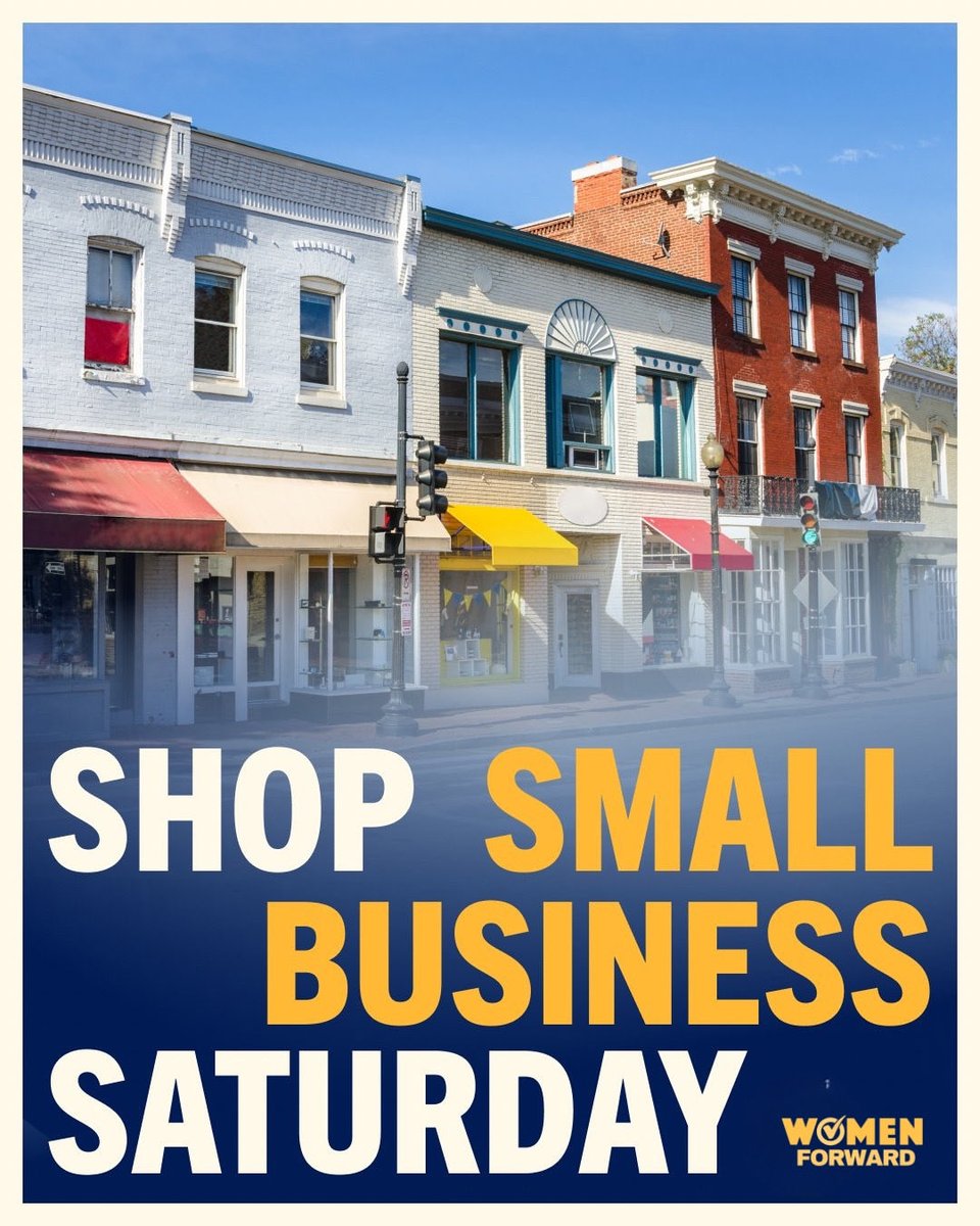 Small businesses are the backbone of our economy.

This Small Business Saturday and throughout the holidays, be sure to shop local and do your part to help the heart of our communities.

#ShopSmall #SmallBusinessSaturday