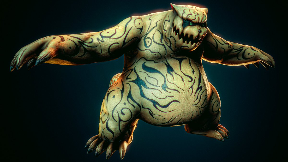 serious_bw's tweet image. Shukaku 3D Model (5.7k Tris)
#ROBLOX #RobloxDevs #rbxdev #robloxart #3dart