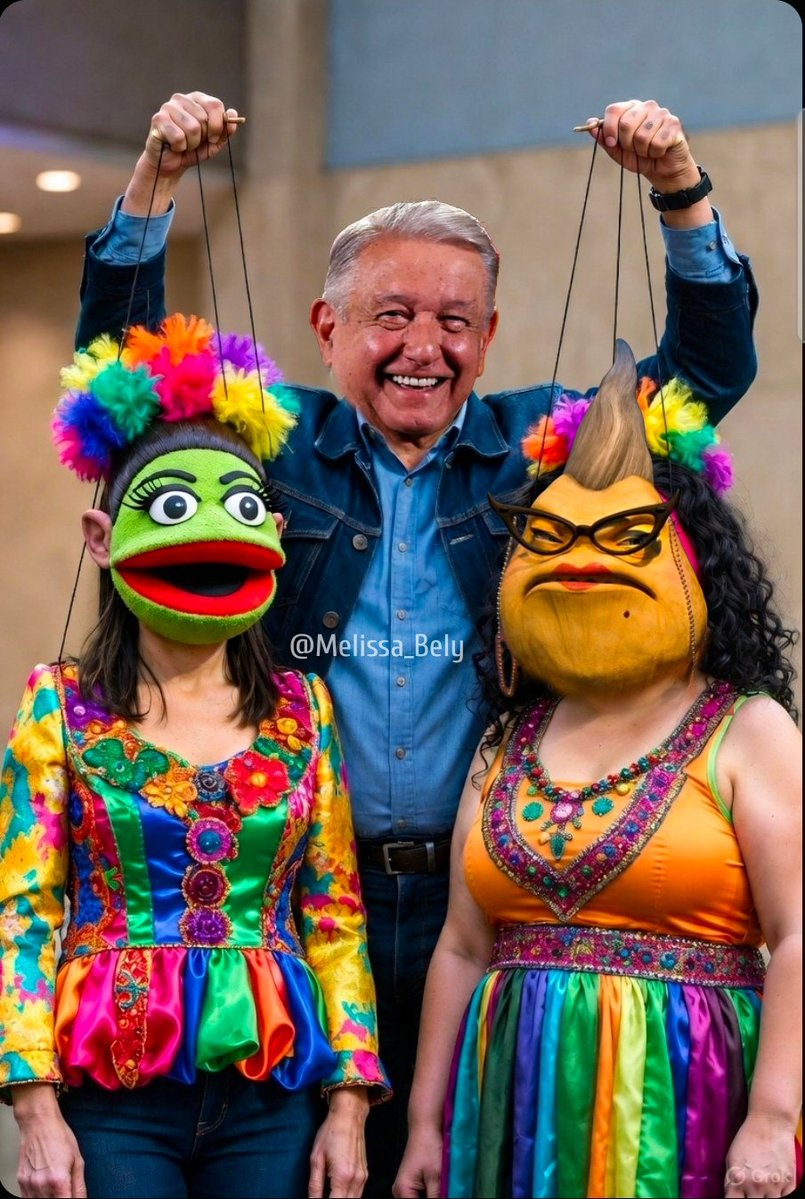 Esto no es mentira ni tampoco se exagera...

¿Adivinen quién tiene otro títere?

👇