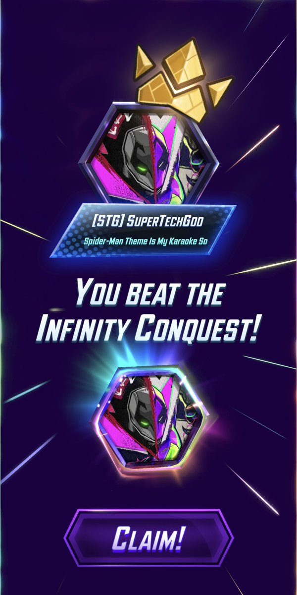 SuperTechGod's tweet photo. DANCE! Youโre a genius for this one!
I got my #InfinityBorder with Scratch That Zom!
Check out the video and more below ๐๐พ
#MARVELSNAP #EveryVariant https://t.co/bxYoVmYQ7P