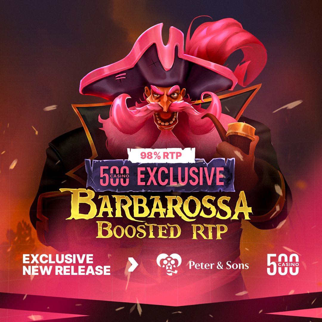 🚨 NEW EXCLUSIVE RELEASE  - Barbarossa (Boosted RTP) 🚨

We are giving away 100 Free Spins to a random person to celebrate!

Follow - RT - Tag a friend to enter!