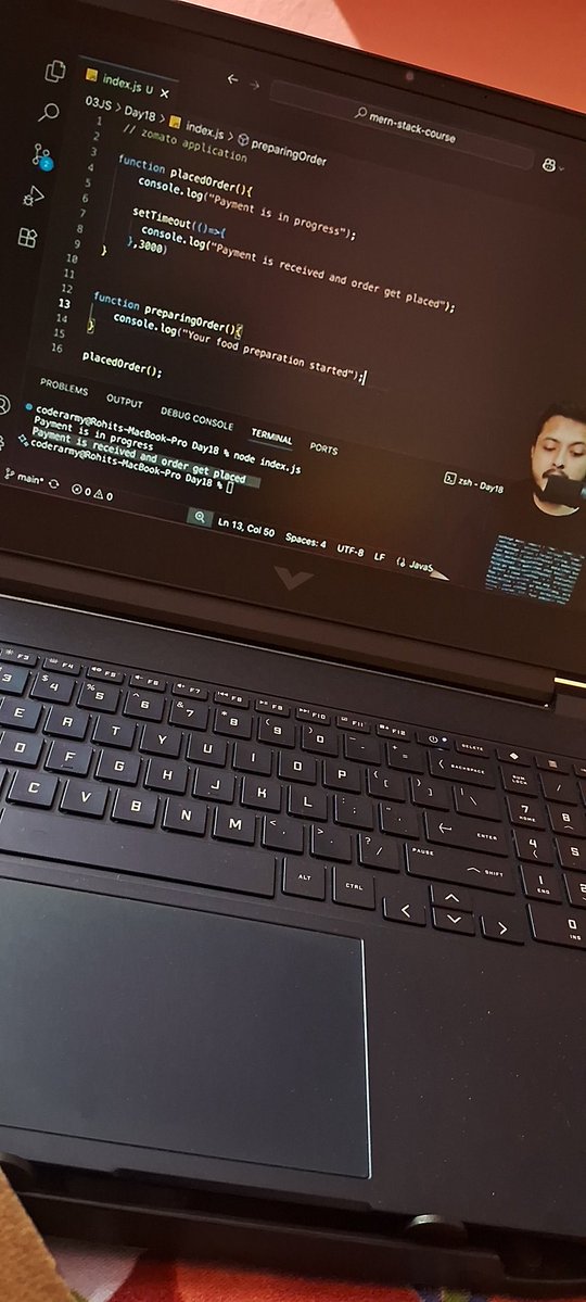 pragnya_balla's tweet image. #Day18 : Done lecture on CallBack Hellll !!

#mernstack #buildinpublic #coderarmy