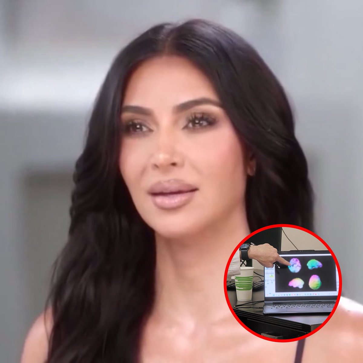 Harvard scientists, after scanning Kim Kardashian’s brain, have discovered that she has low brain activity. 😳
