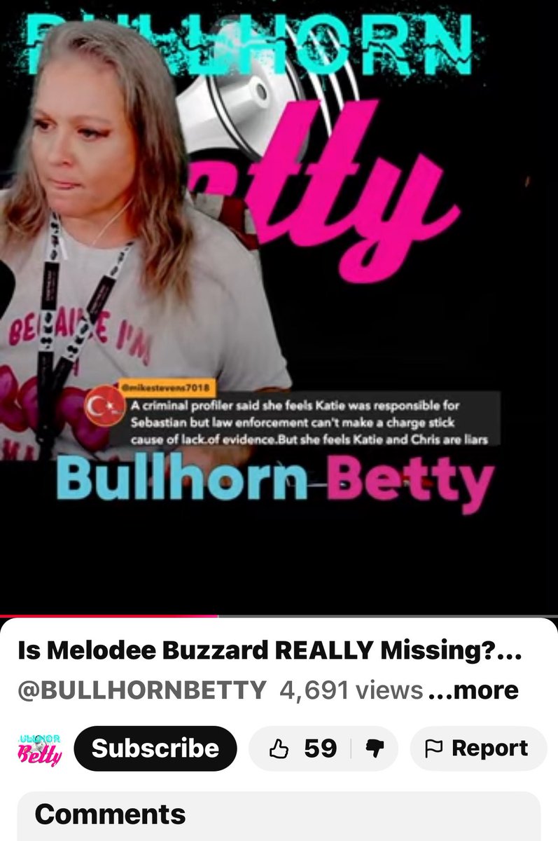 ShayBe55's tweet image. Come on @TeamYouTube @YouTube @YouTubeCreators  4,691 views and not one comment!  #BullhornBetty claims you&apos;re looking into her channel due 2 &quot;shadow banning&quot; claims others r buying views 4 her!🤣 #TOS #takethetrashout