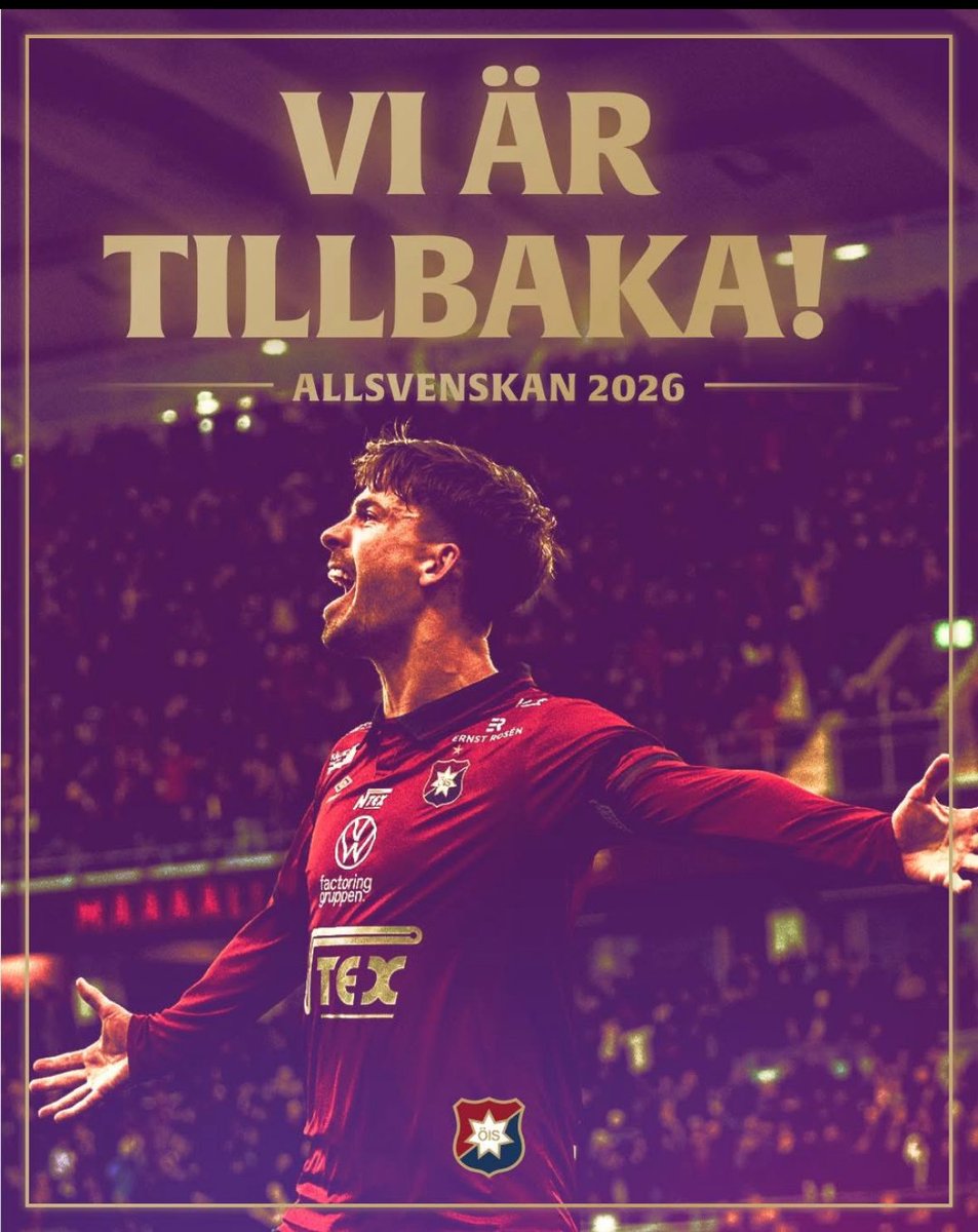 willram14's tweet image. Glädjen man känner idag ❤️💙
16 mörka år men idag rinner tårarna av sån glädje o stolthet av att vara öisare !