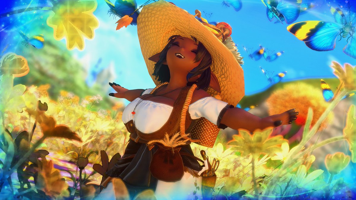 "I could be here in serenity forever."