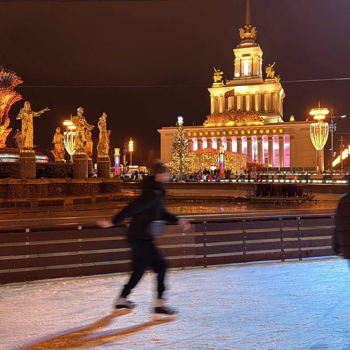 s0xvc's tweet photo. VDNKH PARK ⛸️❄️ https://t.co/dEYyYNDOU8