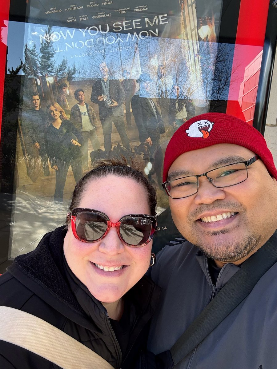 Yay, <a href="/Elder_Gameswife/">ElderGameswife</a> and I had another breakfast/ movie date! 😊

Grabbed some bagels and "snuck" them in to see Now You See Me, Now You Don't (the place doesn't really care if you bring outside food).

If you liked the 1st two movies, you'd def like this one. 👍🏾👍🏾