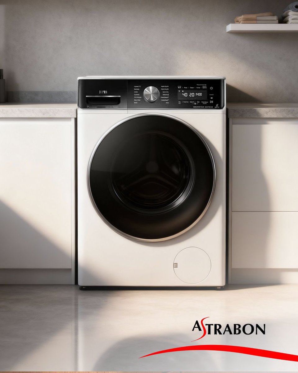 Astrabon's tweet image. Upgrade your home with performance and style. Our premium washing machines are built for efficiency, durability, and a flawless wash every time.

#AstrabonMaldives #HomeAppliancesMaldives #WashingMachine #PremiumAppliances