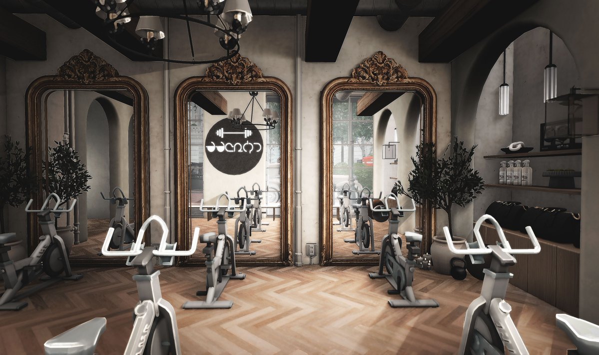 SOULCYCLE LONDON 🦾

#TheSims4 #ShowUsYourBuilds