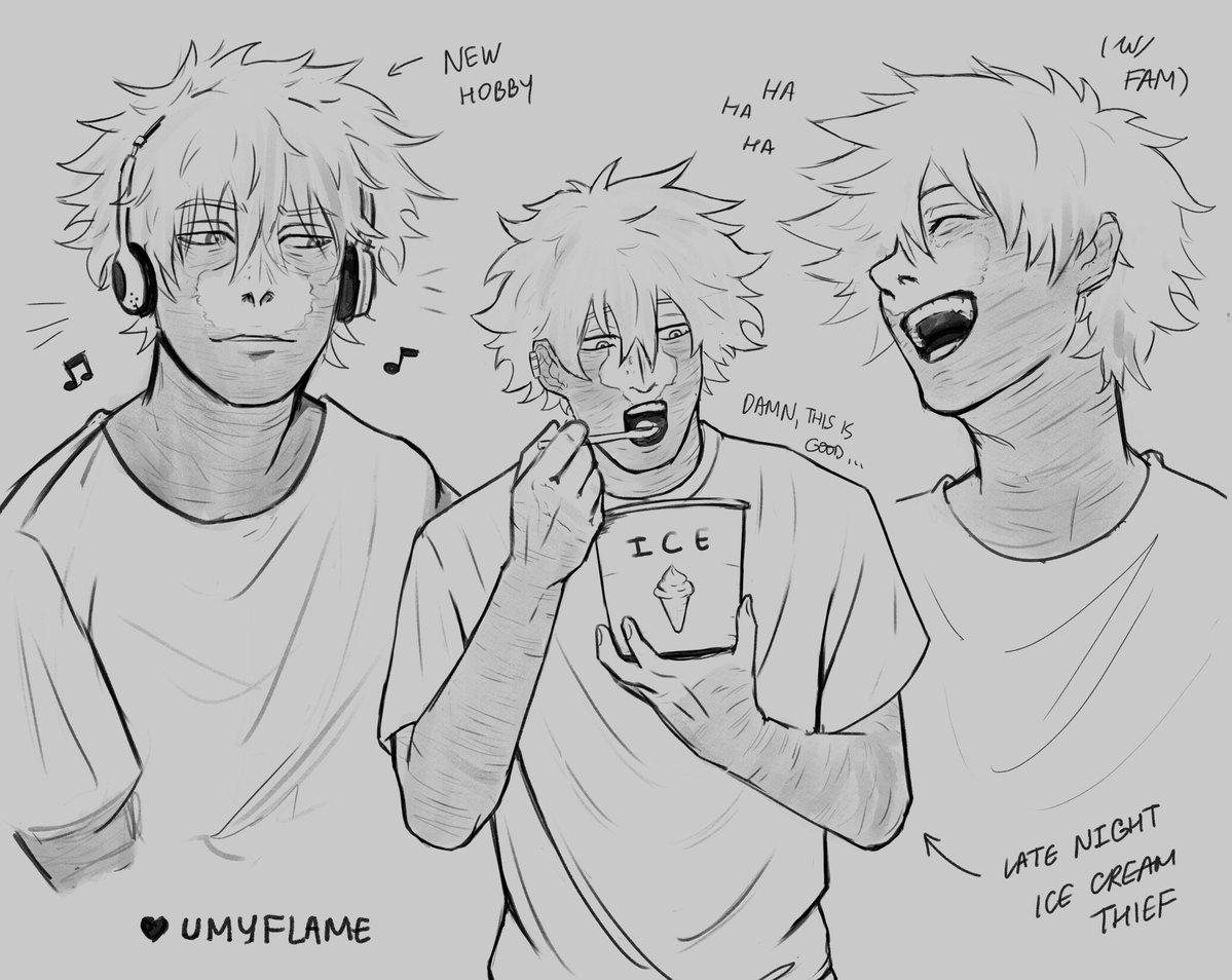If "Touya/Dabi actually got help/went to rehab" comfort sketches cause each episode this season is an emotional trial for any league fan.
#MyHeroAcademia #mhafanart #BNHA #BNHAfanart #TouyaTodoroki #MHA #myheroacademiafanart #digitalart #MyHeroAcademiaFINALSEASON #sketches