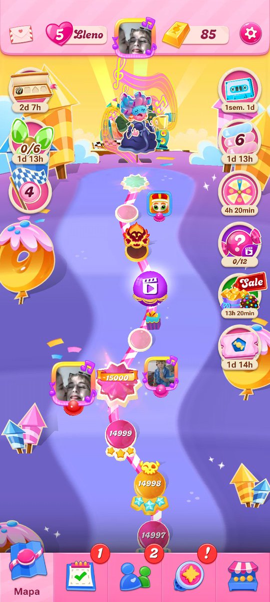 catalinaventur2's tweet image. He llegado a 15.001 juegos en Candy Crush 
Soy una Crack 😂 😂