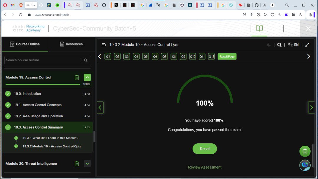 sudosheggs's tweet image. ☑️ day 54/100 of my cybersecurity journey. 

knocked off modules 19&amp;gt; access control 
a system that determines who can access resources and what the are allowed to do.#100DaysOfCyberSecurity 

@ireteeh @TemitopeSobulo @h4ruk7 @OnijeC @cyberjeremiah @real_nuelOj